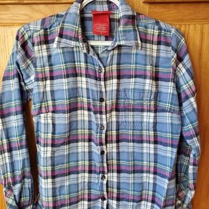 Dickies Flannel Button Down Shirt